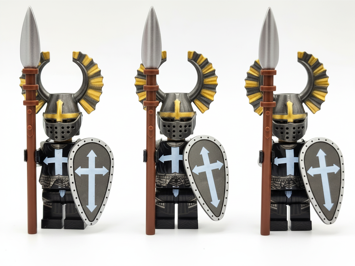 Knights Hospitallers Heavy Spears 10pcs Set XH