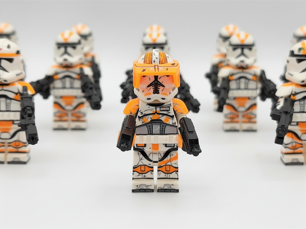 Star Wars Commander Cody Waxer and Boil 212th Attack Battalion Custom Armored Clone Troopers Set