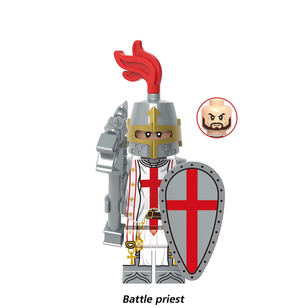 Medieval Knights Soldiers Army Custom Minifigures 6 XH