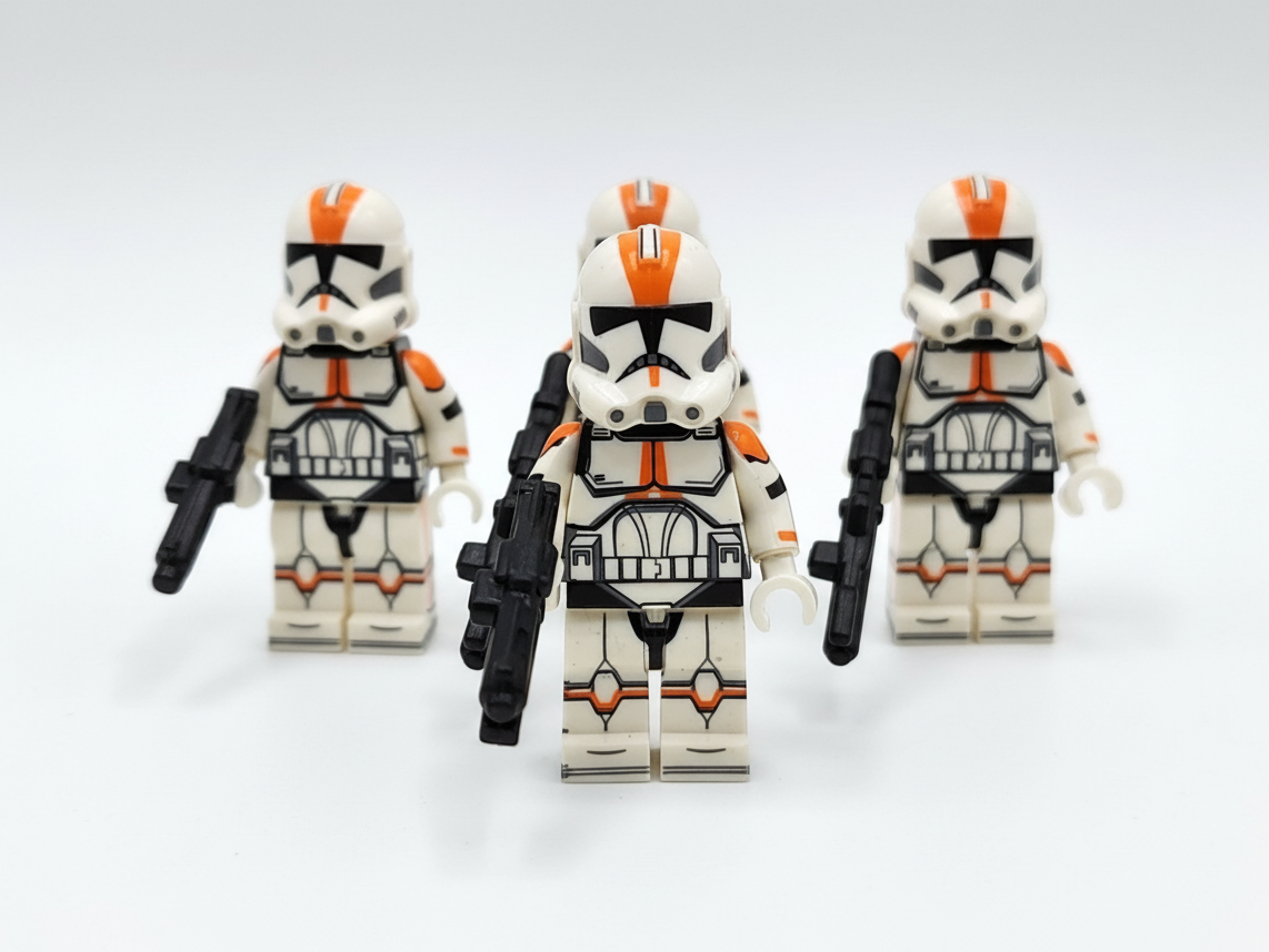 Star Wars 212th Obi Wan Commander Cody Heavy Clone Troopers Army Set 22pcs Minifigures Set