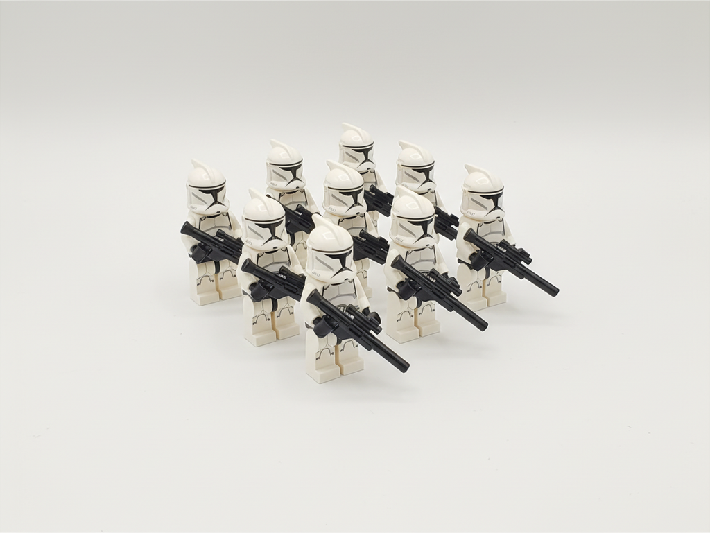 Star Wars Phase 1 Clone Troopers Shinies Minifigures Set