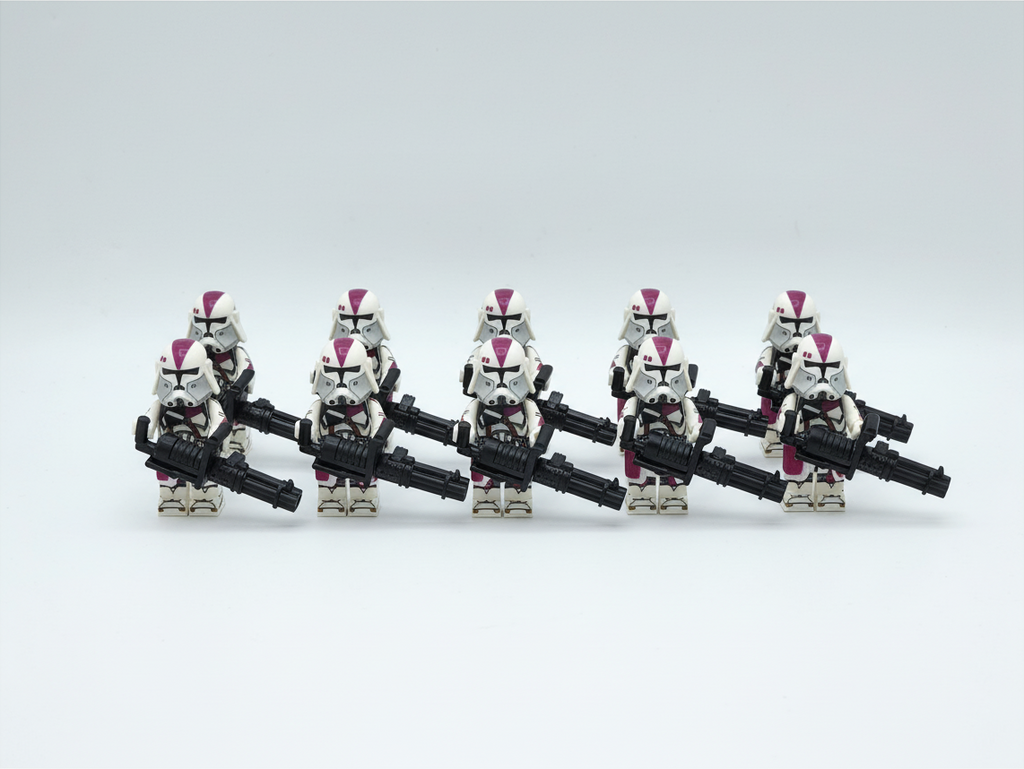 Star Wars 21st Nova Corps Galactic Marines Heavy Clone Troopers Custom Minifigures Set