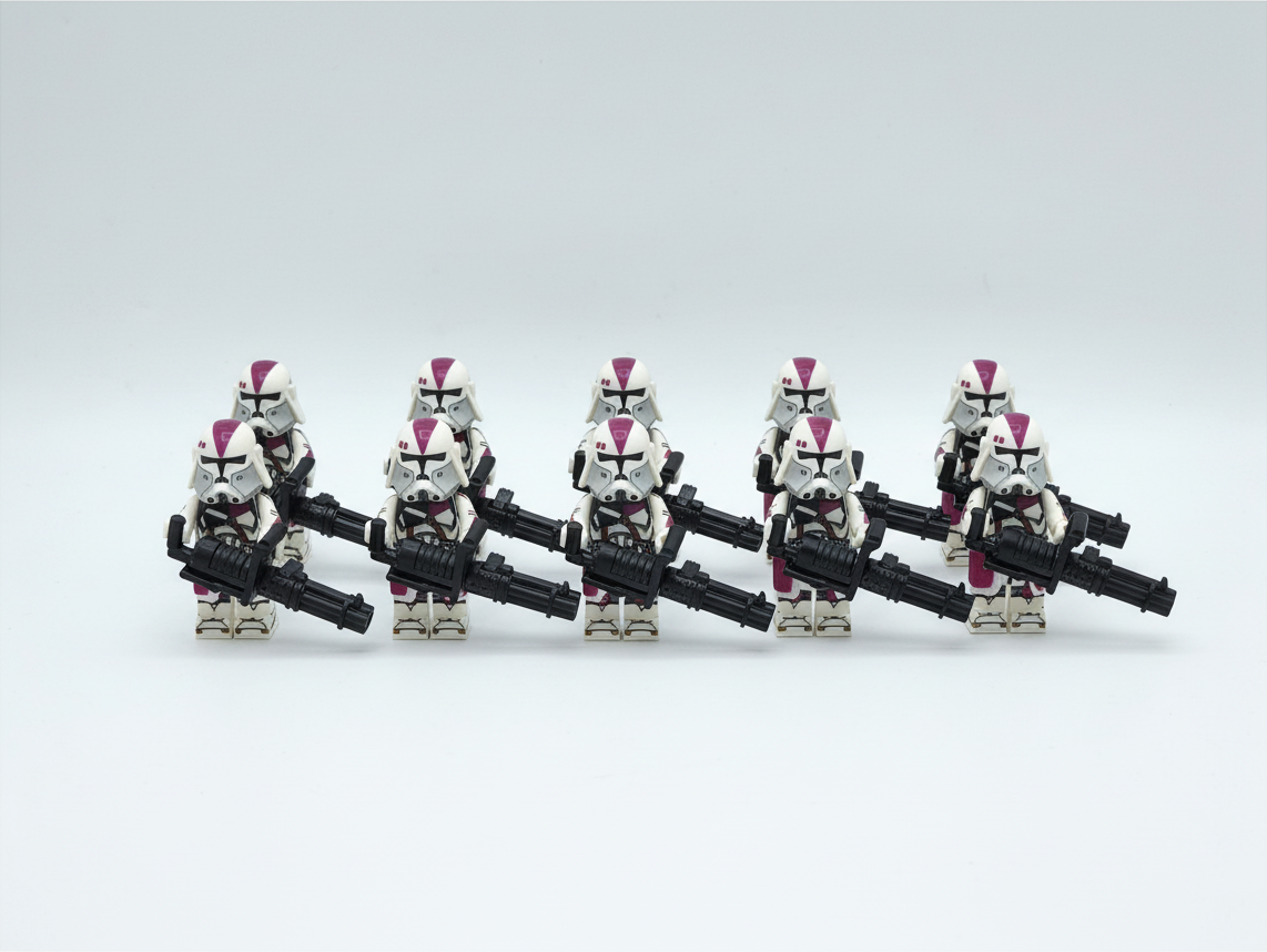 Star Wars 21st Nova Corps Galactic Marines Heavy Clone Troopers Custom Minifigures Set