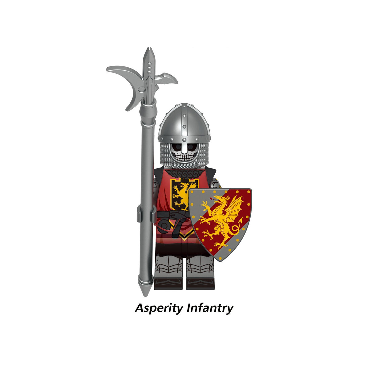 Medieval Knights Soldiers Army Custom Minifigures 7 XH