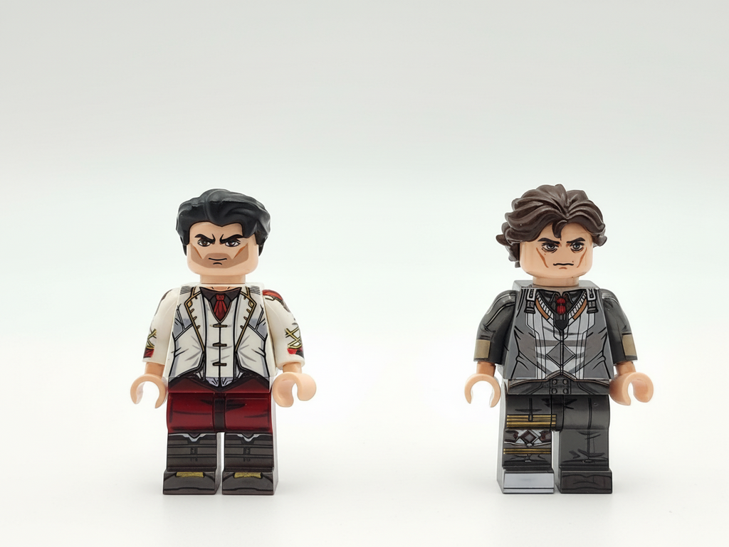 Lol League of Legends Arcane Custom Minifigures Set 8pcs