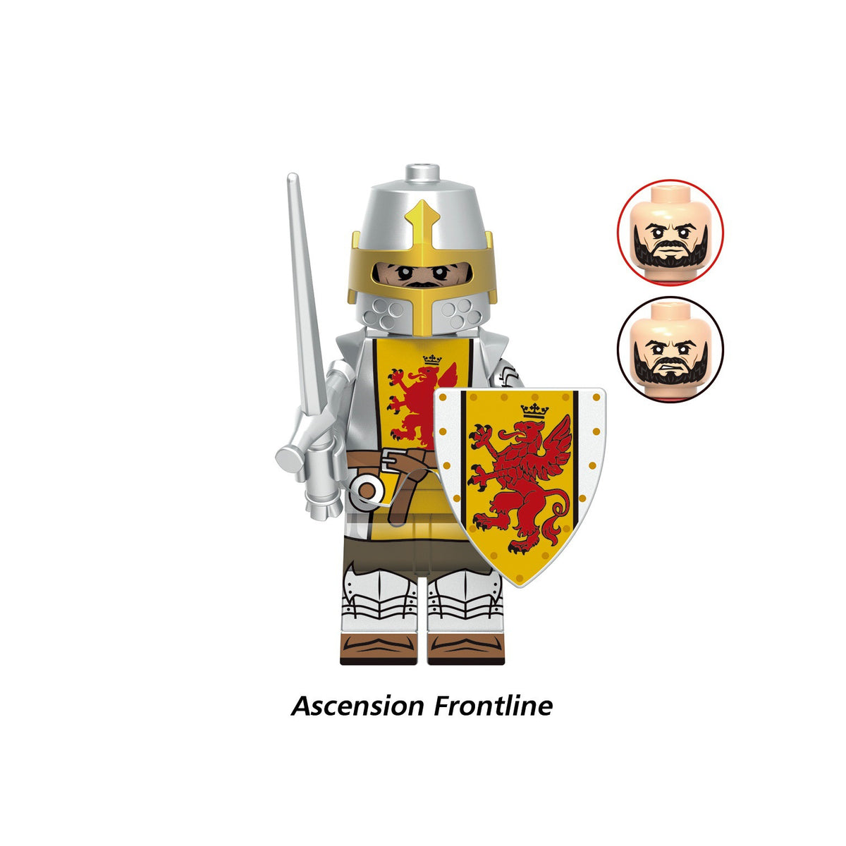 Medieval Knights Soldiers Army Custom Minifigures 7 XH
