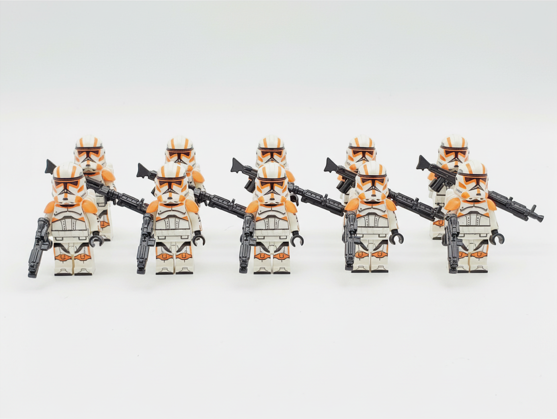 Star Wars 332nd Armored Clones x10 Minifigures Set