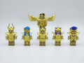 Saint Seiya Gold Saints Custom Anime Minifigures 6pcs Set 1