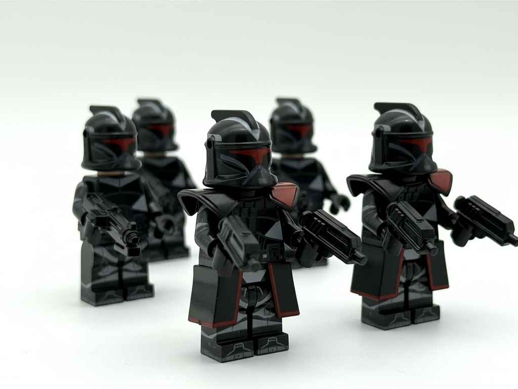 Star Wars Phase 1 Shadow Clone Trooper Custom Minifigures