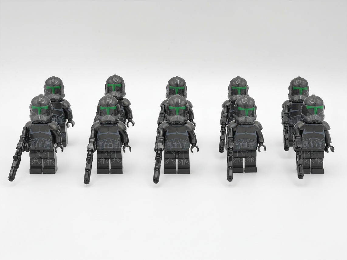Star Wars Elite Squad Troopers Custom Minifigures Set