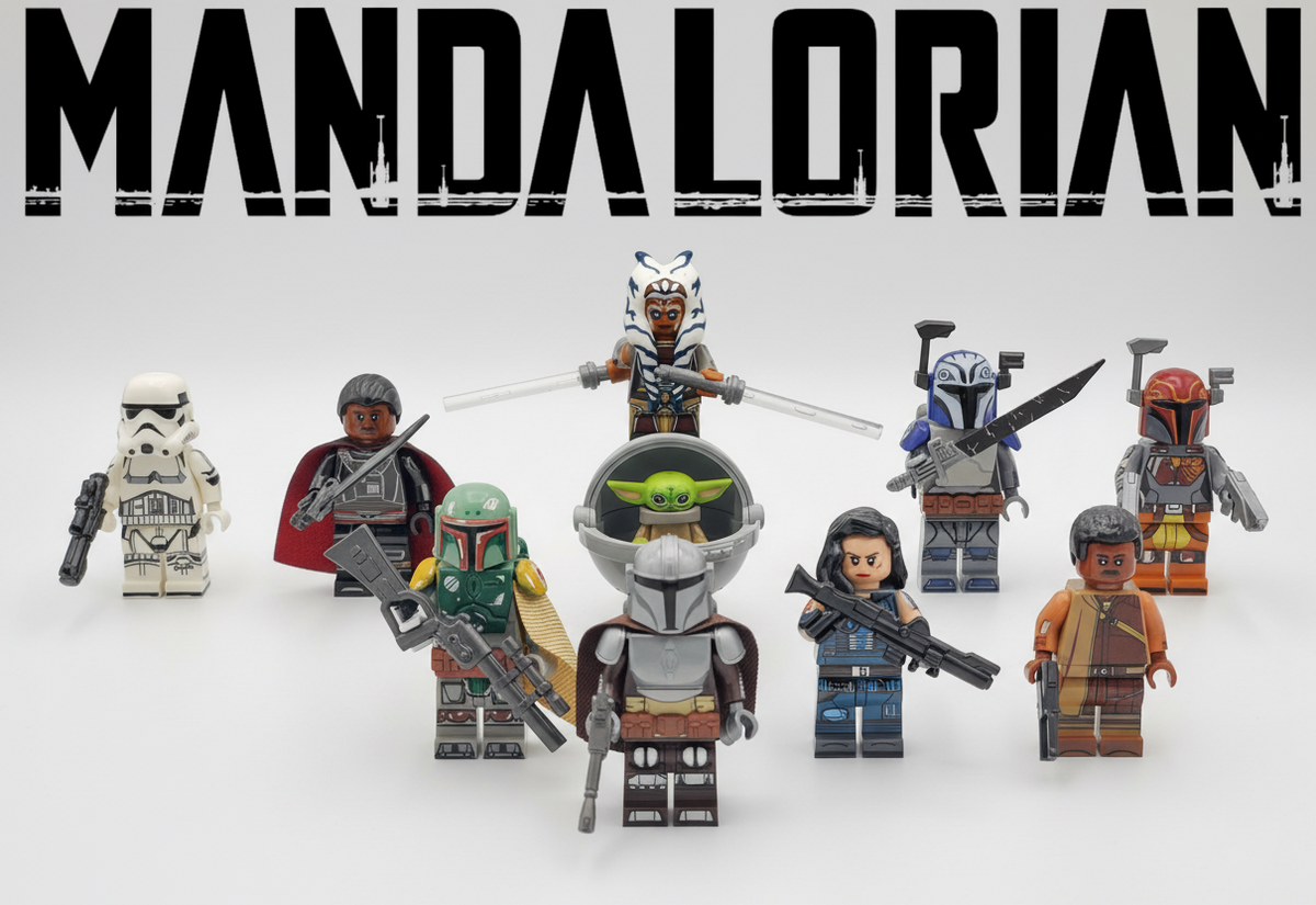Star Wars Mandalorian Series Season 2 Custom 10 Minifigures Set