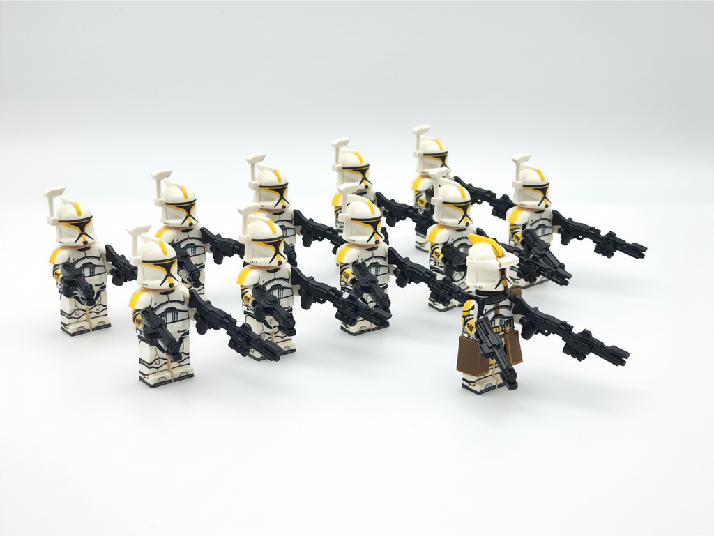 Star Wars Phase 1 Commander Bly 327th Clone Troopers 11pcs Minifigures Set