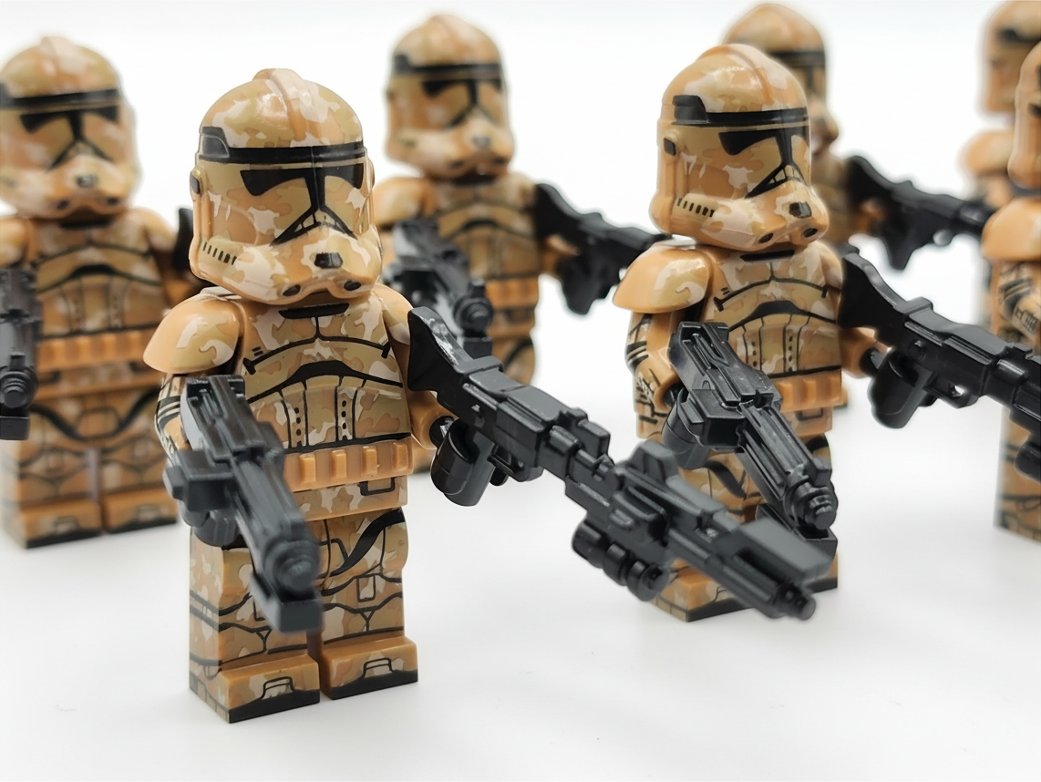Star Wars Ki-Adi-Mundi Geonosis Custom Clones Troopers x11 Minifigures Set
