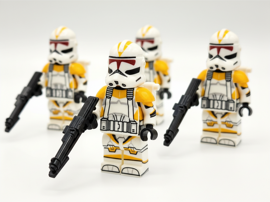 Star Wars 212th Jetpack Clone Troopers Custom Minifigures Set XH