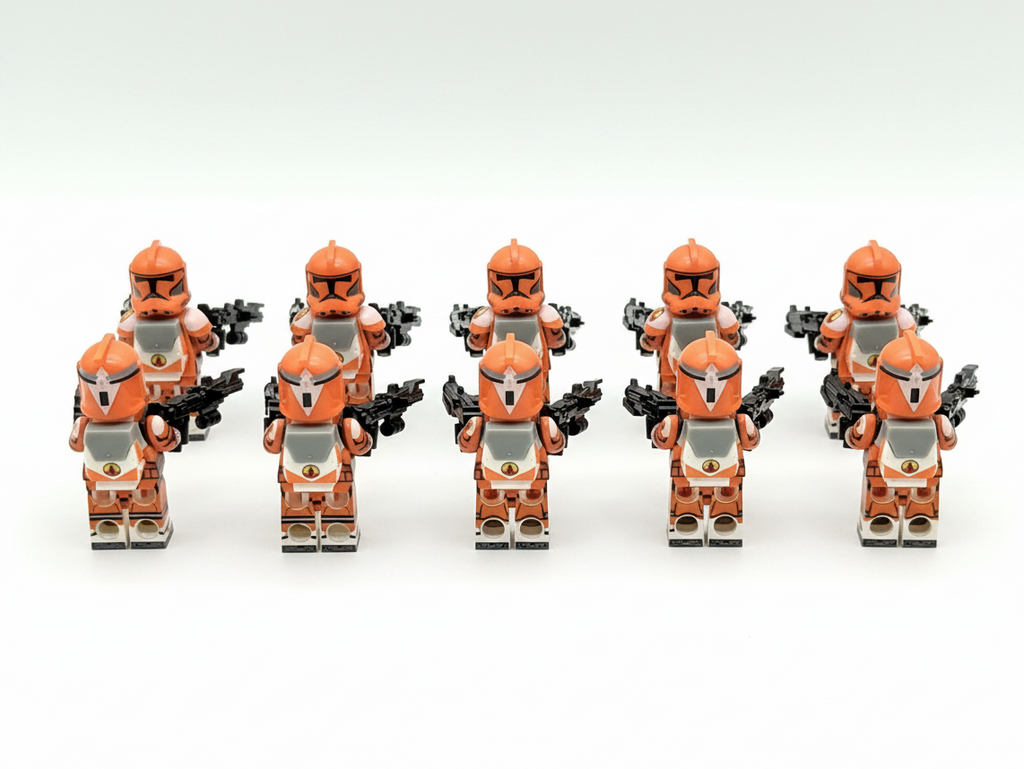 Star Wars Phase 1 Bomb Squad Clone Trooper Custom Minifigures