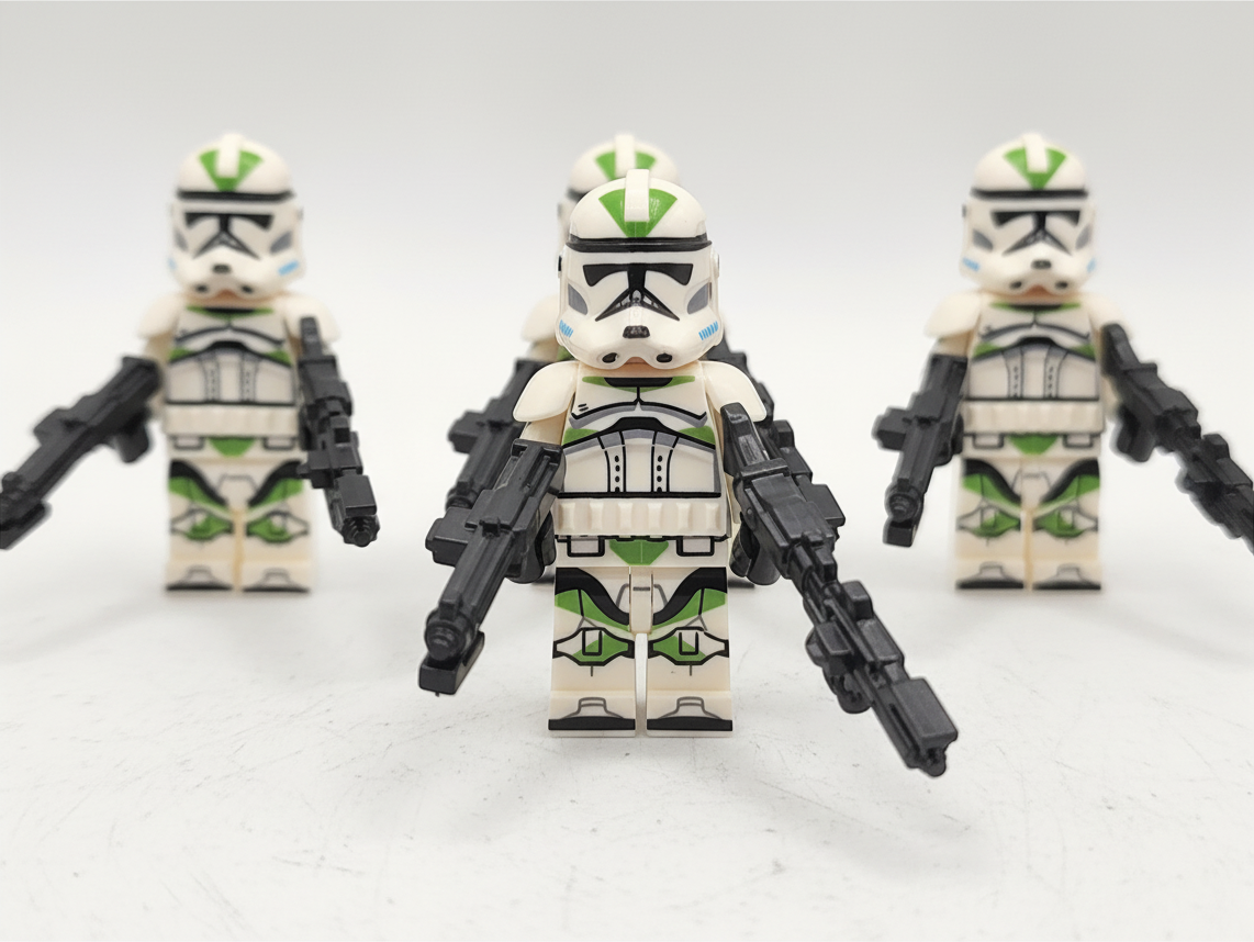Star Wars Captain Grey 41st Clone Troopers Minifigures Set 11pcs