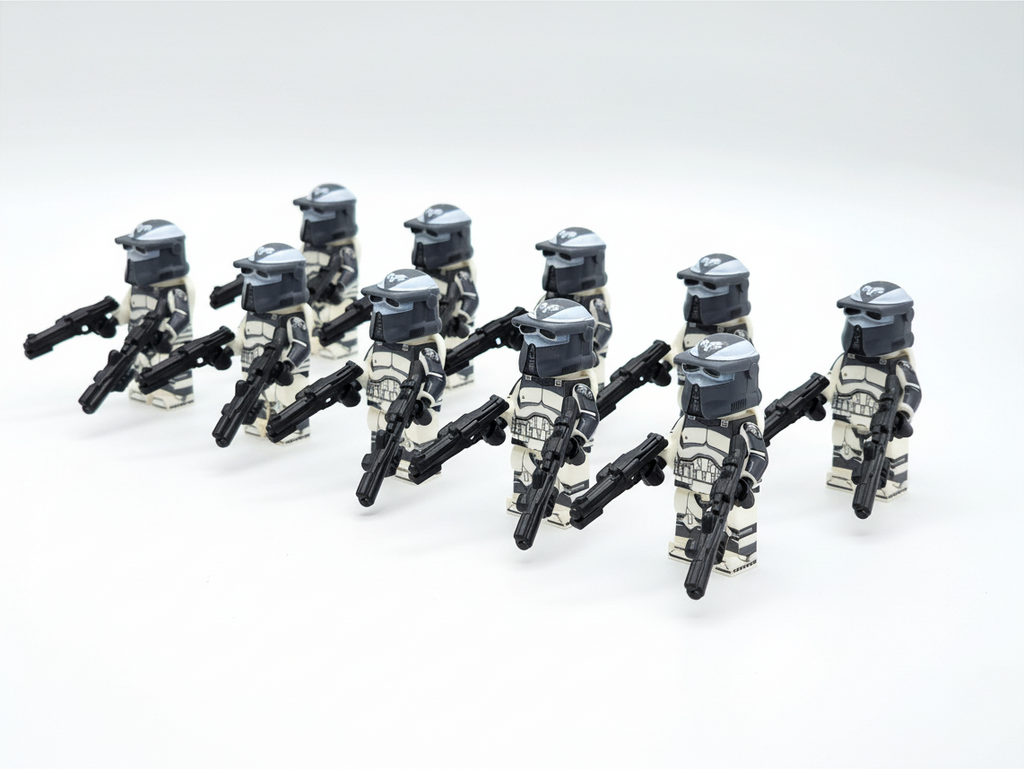 Star Wars 104th Wolfpack AT-RT Clone Trooper Drivers Custom Minifigures Set WM