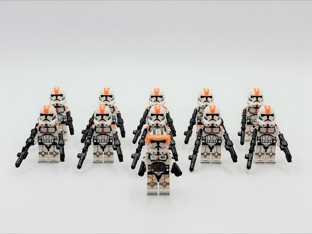Star Wars 212th Attack Battalion Commander Cody Custom 11 Minifigures Set