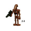 Star Wars Geonosis B1 Battle Droids Custom Minifigures 4pcs