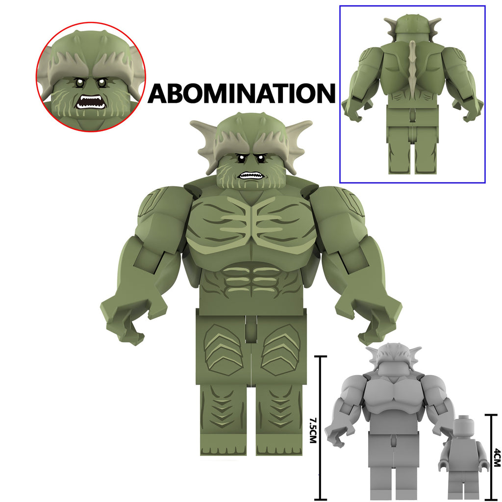 Marvel Super Heroes Custom Hulk Big Minifigures AF 2