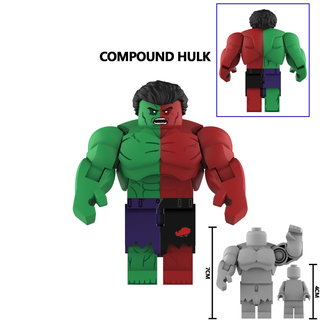 Marvel Super Heroes Custom Hulk Big Minifigures AF 5