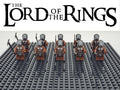 LOTR Orc Berserkers Infantry Army 10 Minifigures Set