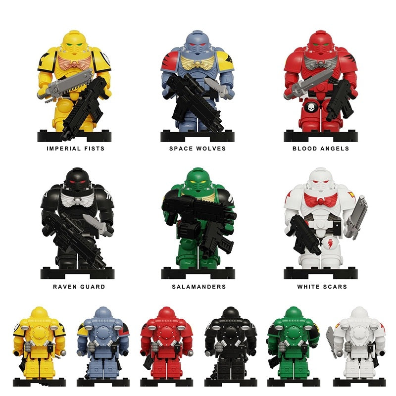 Warhammer 40K Ultramarines Minifigures (Big Figures) KT 2