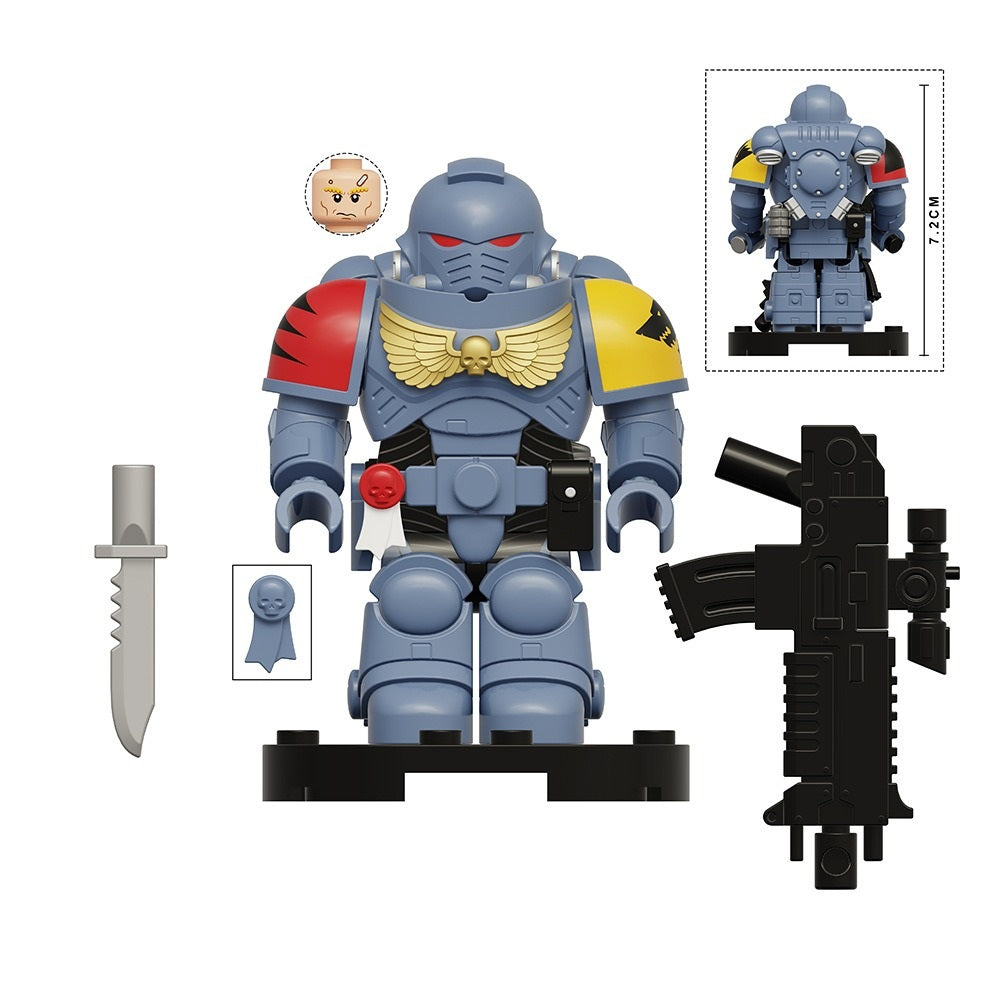 Warhammer 40K Ultramarines Minifigures (Big Figures) KT 2