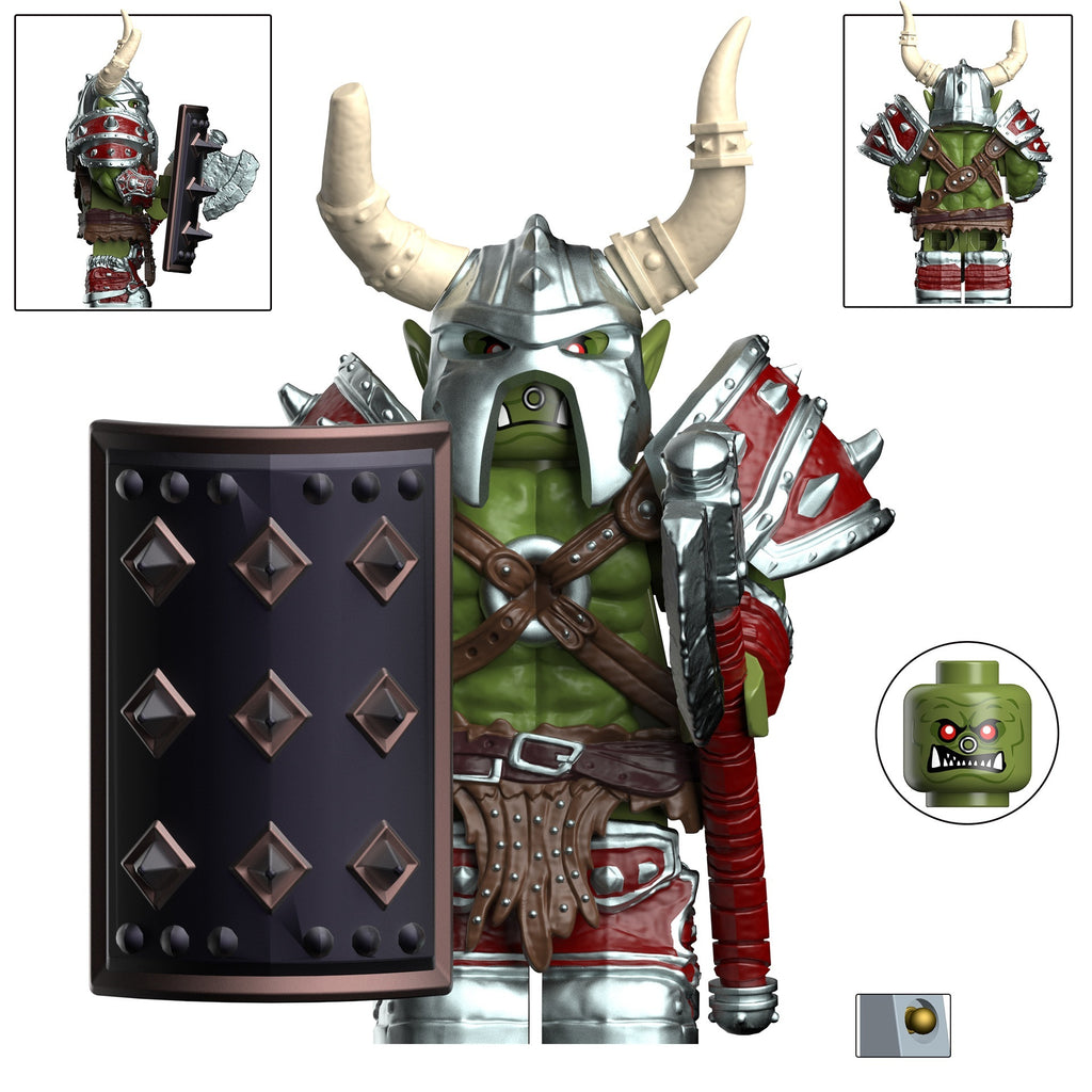 World of Warcraft WoW Orc The Horde Custom Minifigures