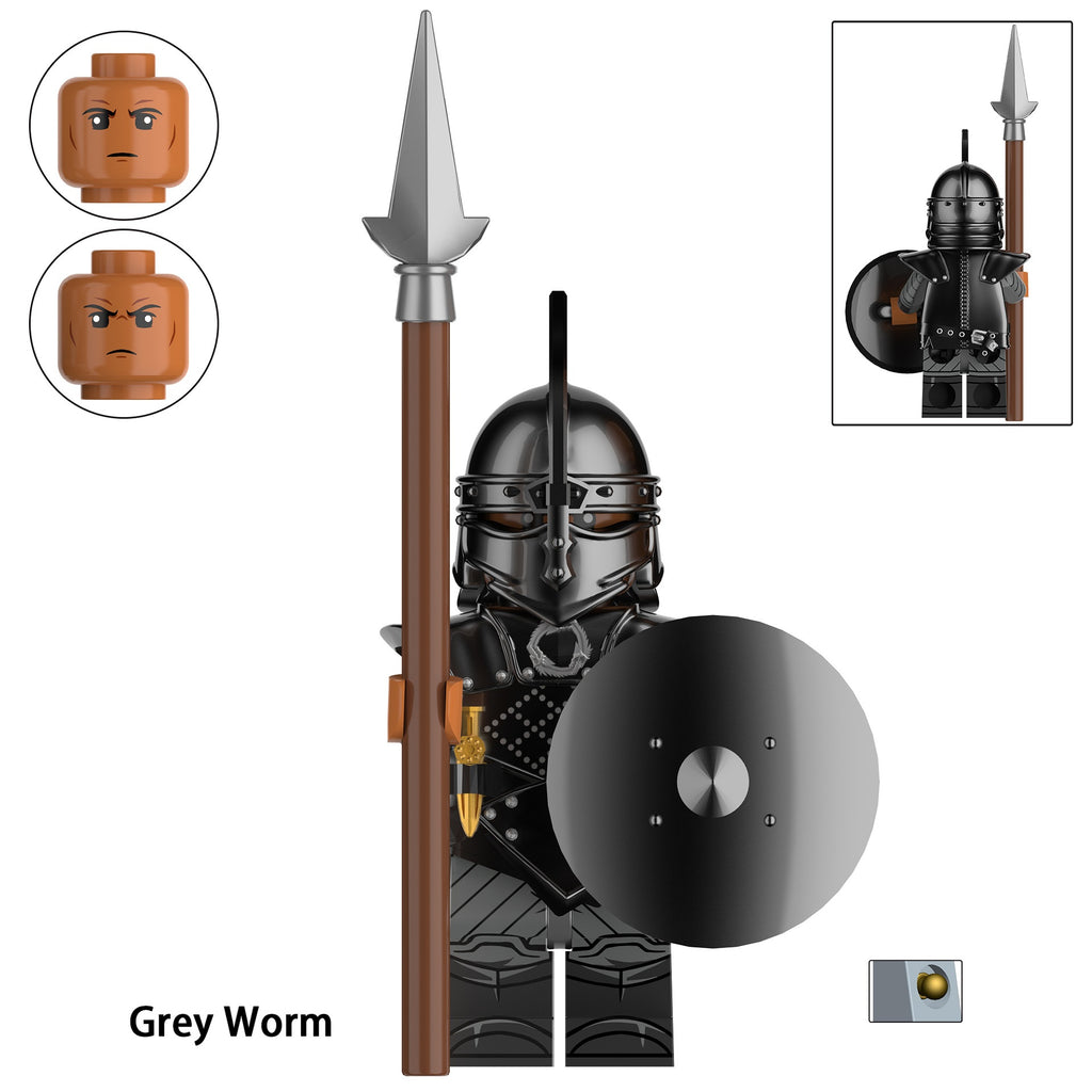 Game of Thrones Daenerys Unsullied Custom Minifigures DT