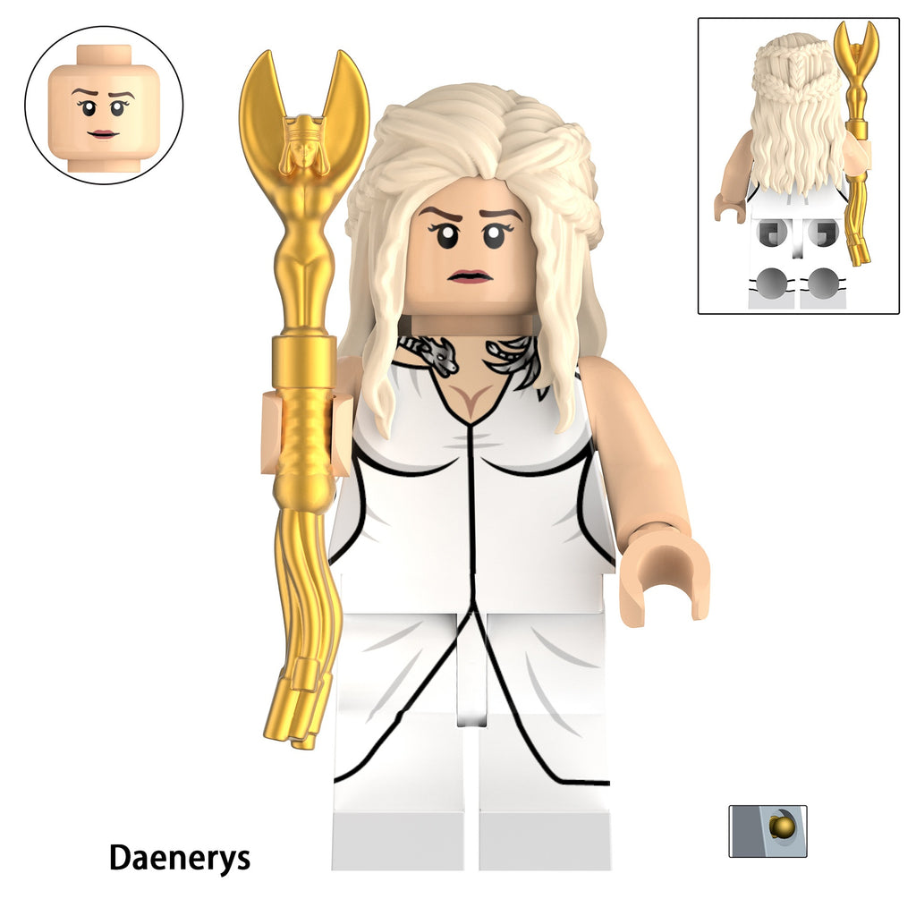Game of Thrones Daenerys Unsullied Custom Minifigures DT
