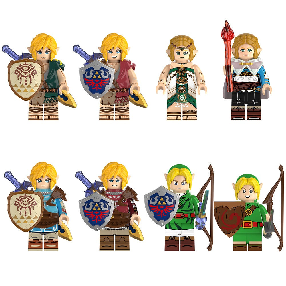 The Legend of Zelda Custom Minifigures Set