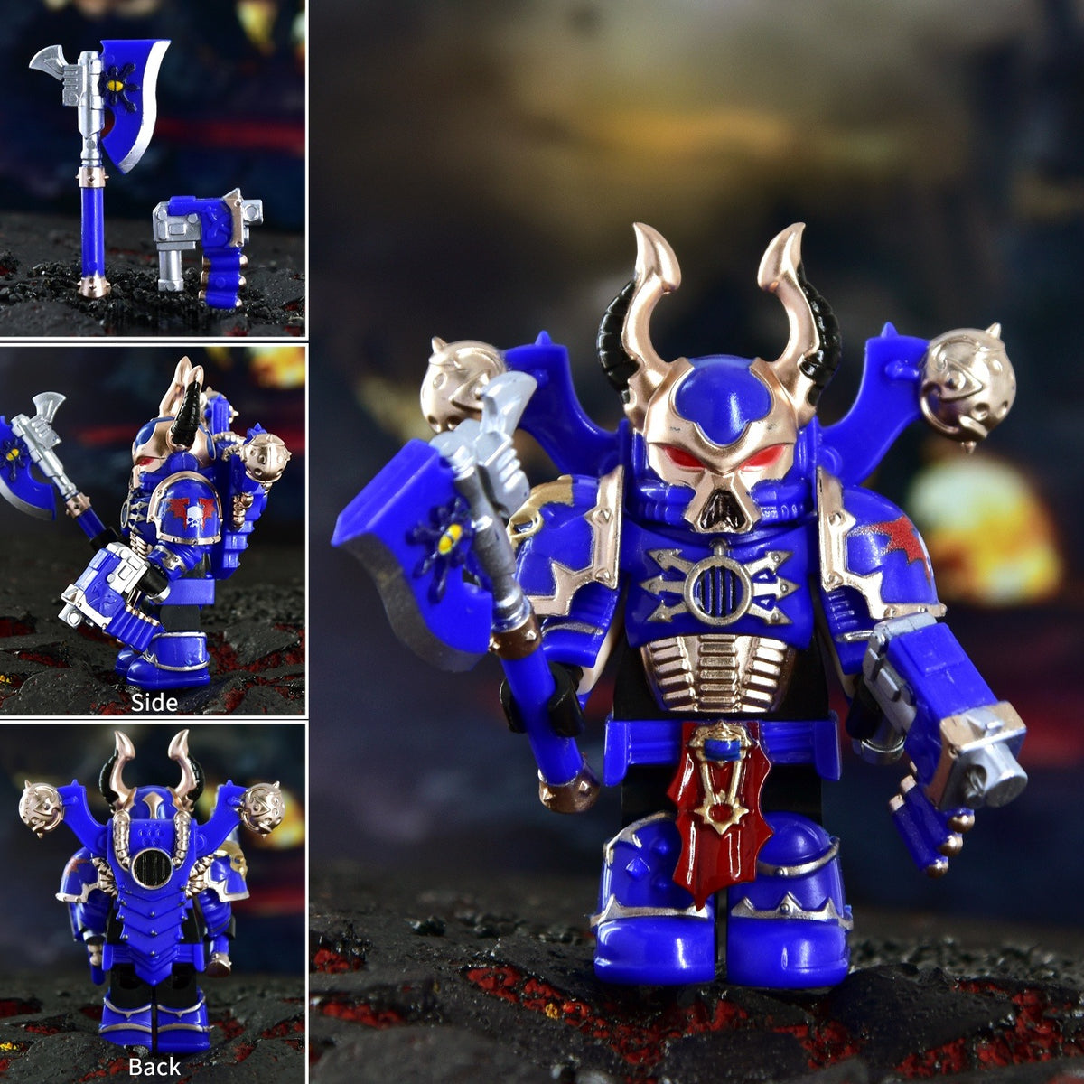 Warhammer 40K Chaos Space Marines Minifigures