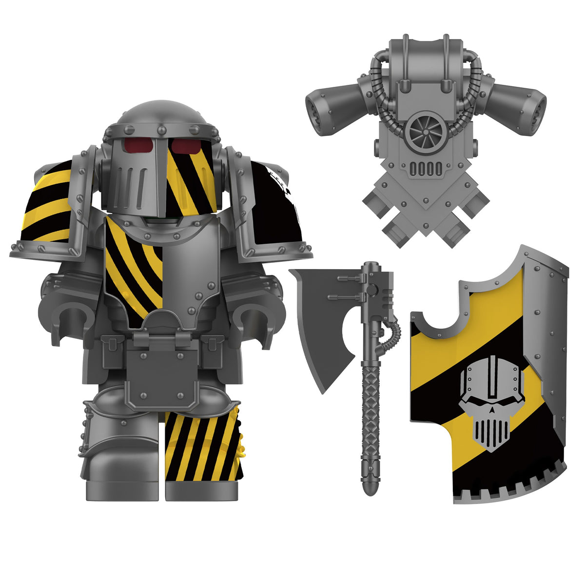 Warhammer 40K Iron Warriors (Mk III Iron Power Armour) Assortment Minifigures