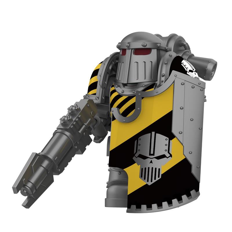 Warhammer 40K Iron Warriors (Mk III Iron Power Armour) Assortment Minifigures