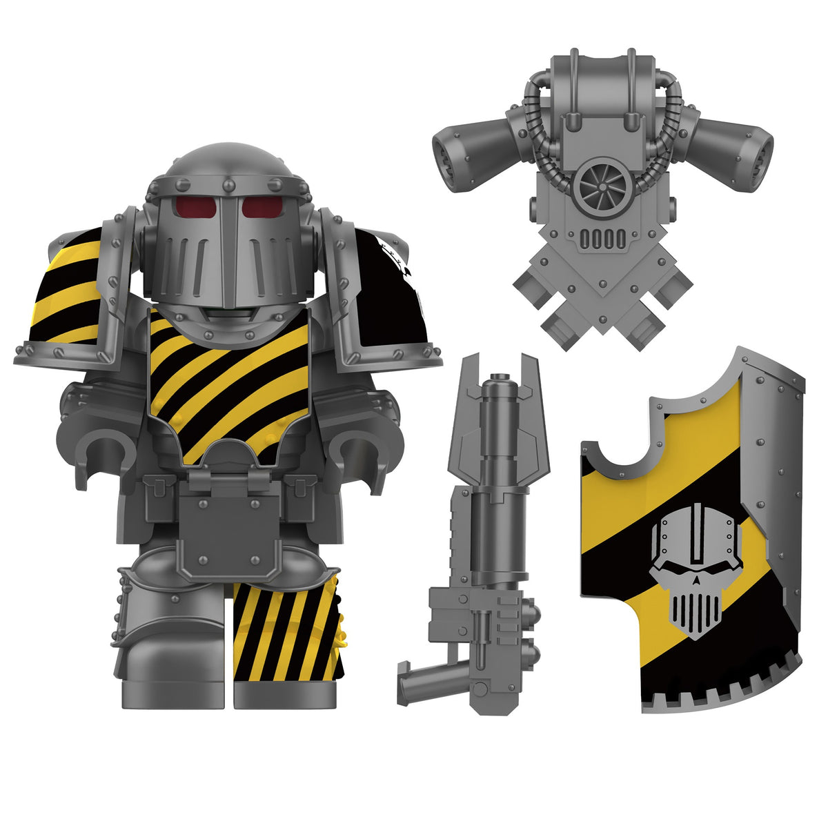 Warhammer 40K Iron Warriors (Mk III Iron Power Armour) Assortment Minifigures