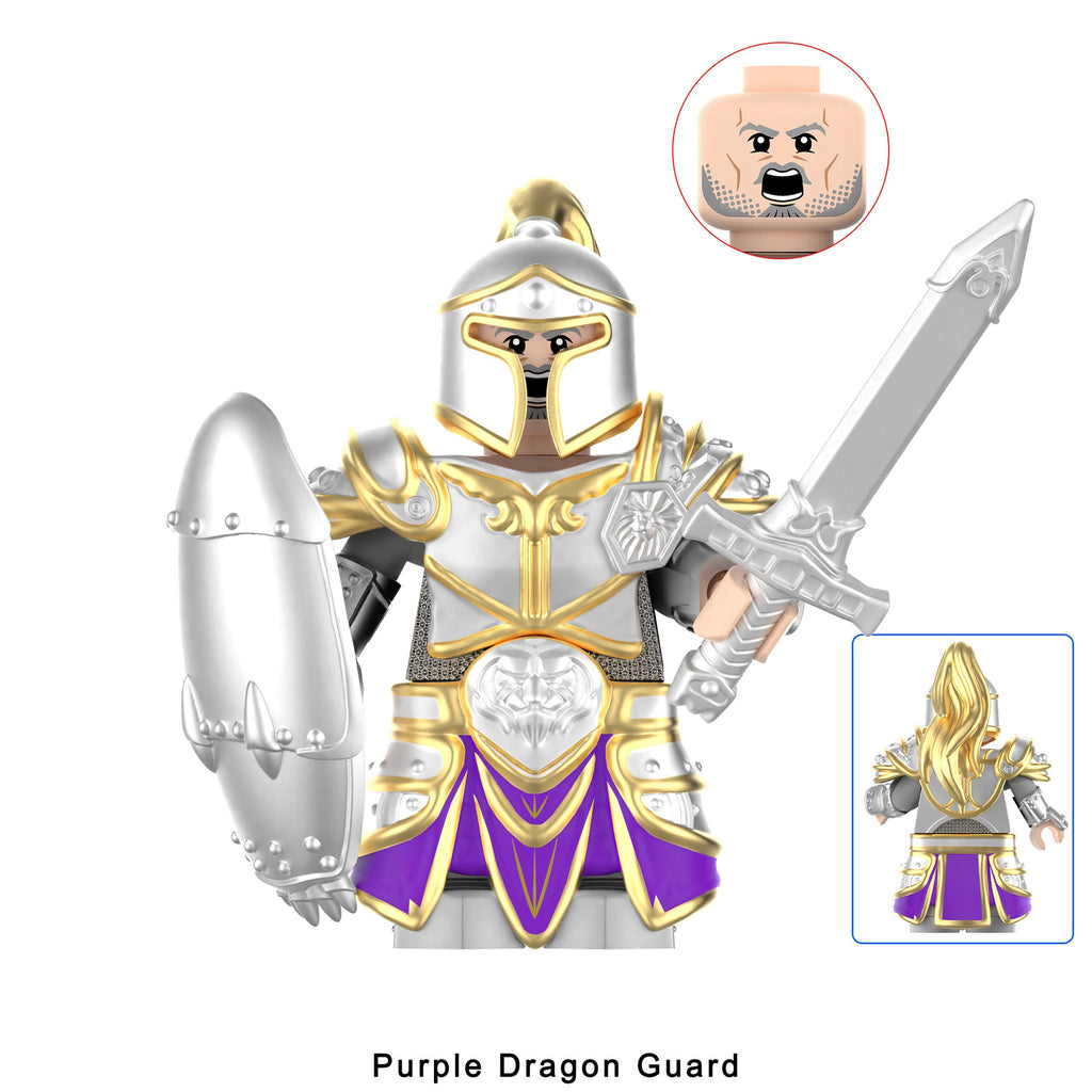 World of Warcraft Wow Alliance Footman Stormwind City Guards Minifigures 2