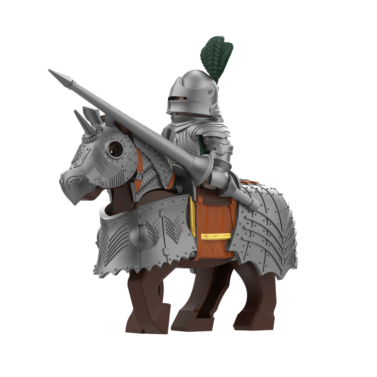 Medieval Gothic Cavalry Custom Minifigures DY