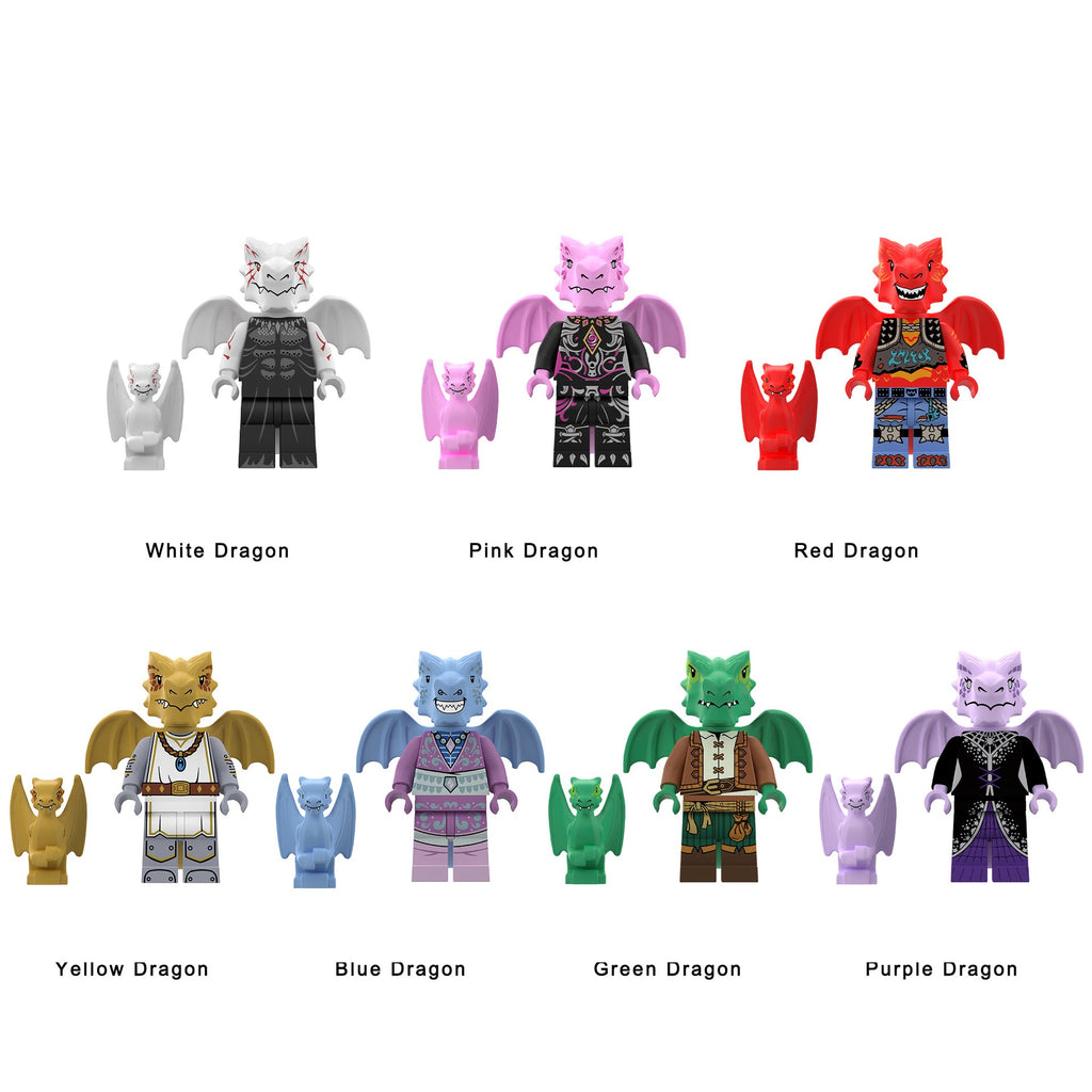 Dragon Assortment Custom Minifigures