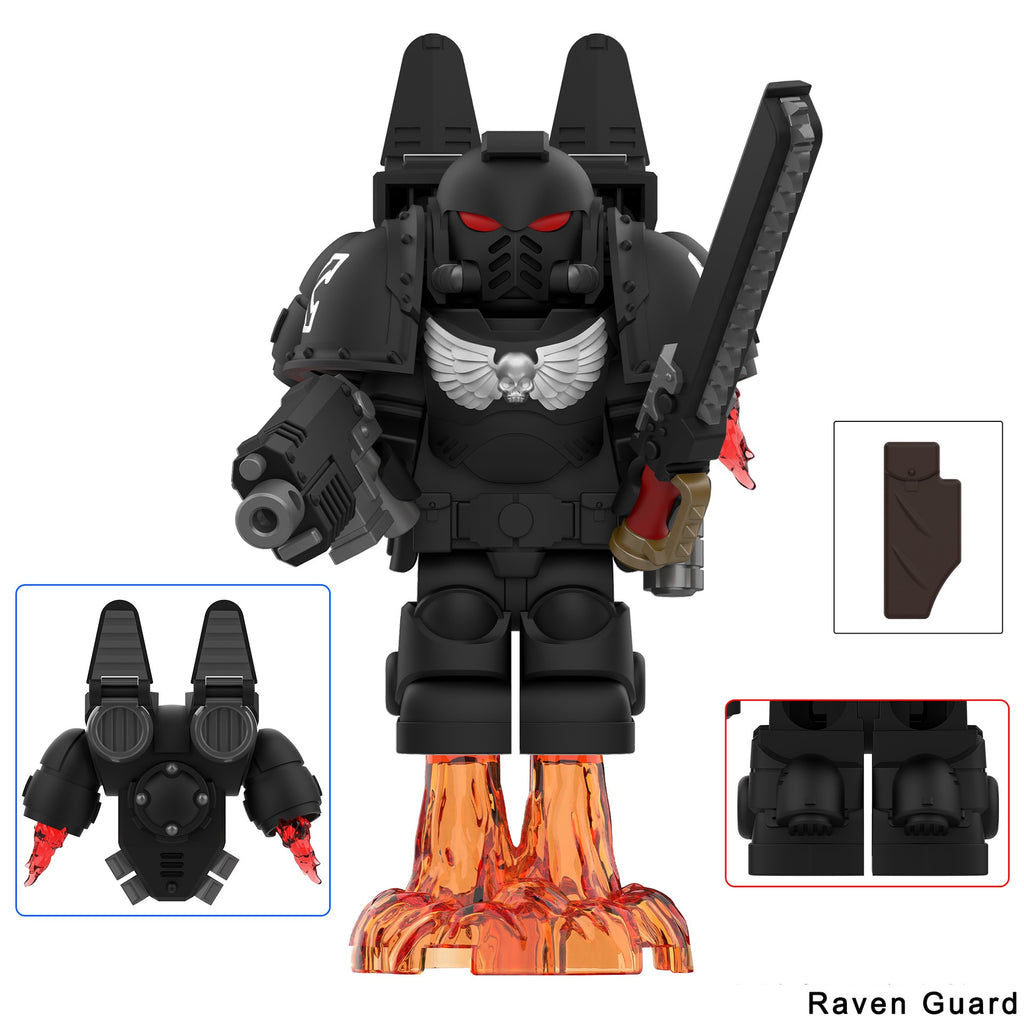Warhammer 40K Space Marines Assortment Minifigures DY