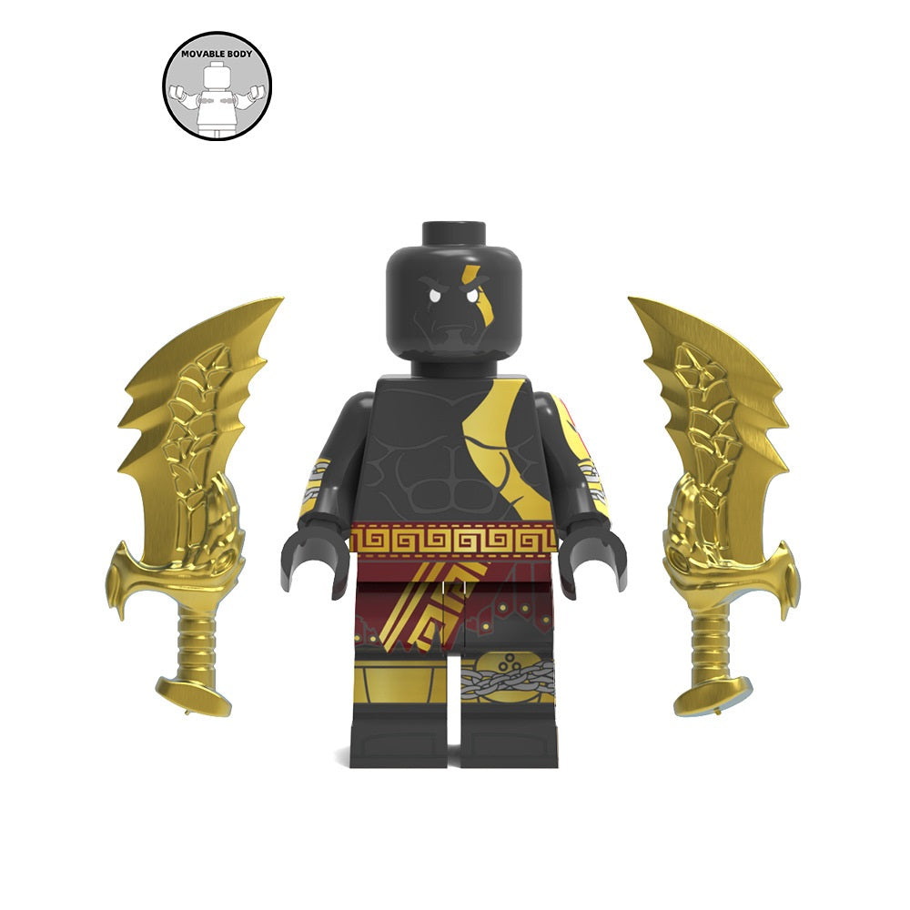 God of War Kratos Custom Minifigure