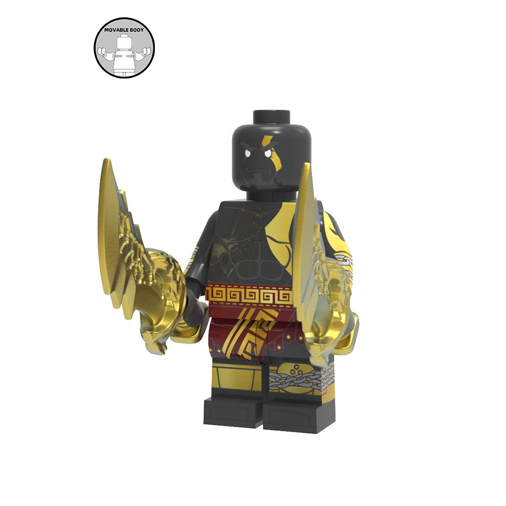 God of War Kratos Custom Minifigure