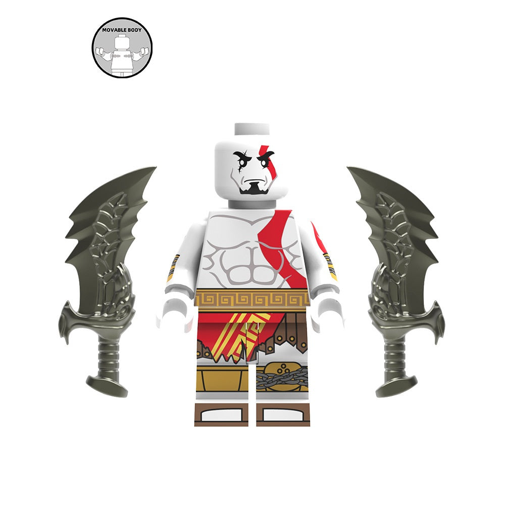 God of War Kratos Custom Minifigure
