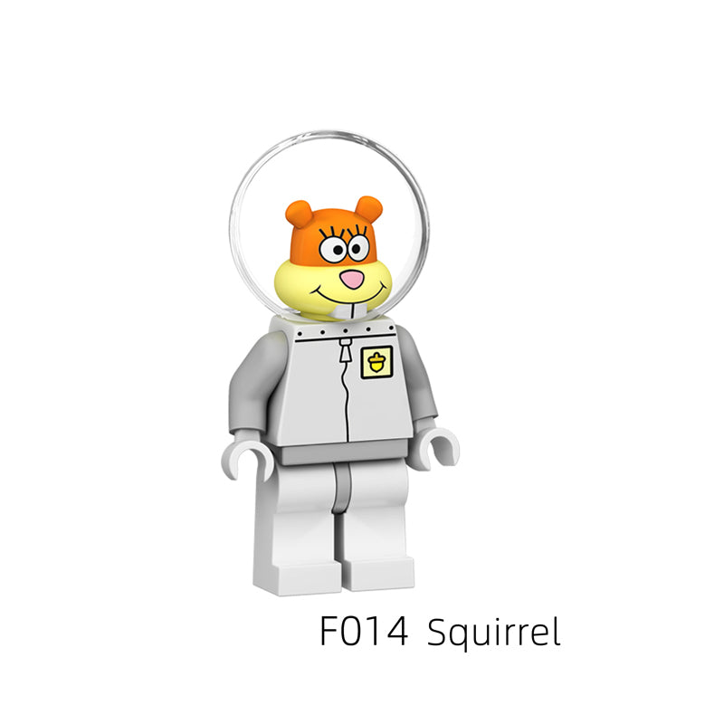 Spongebob Custom 9 Minifigures Set