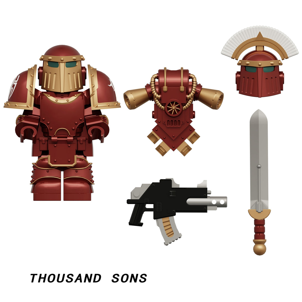Warhammer 40K Thousand Sons Customn Minifigures F