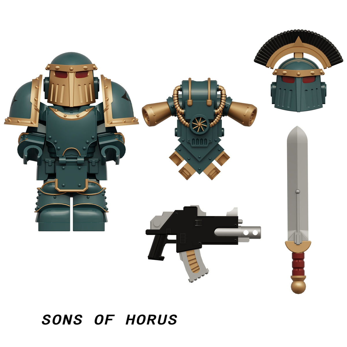 Warhammer 40K Thousand Sons Customn Minifigures F