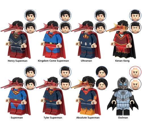 DC Universe Superman Custom Assortment Minifigures