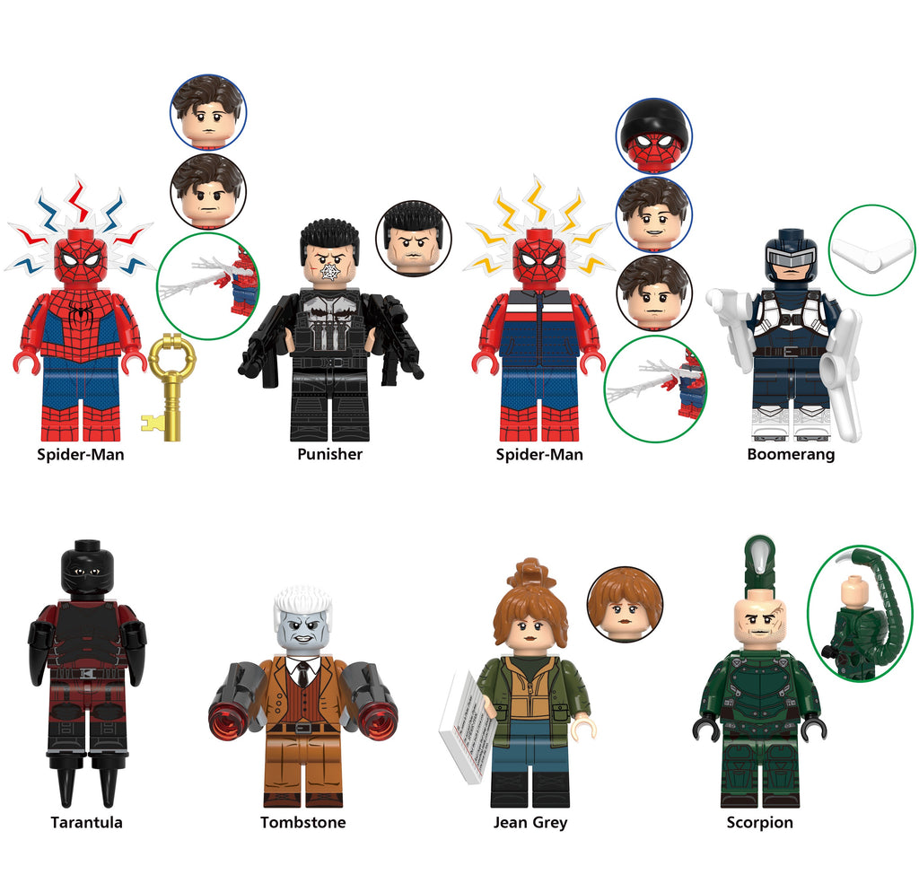 Marvel Super Heroes Spider-Man Brand New Day Custom Minifigures G