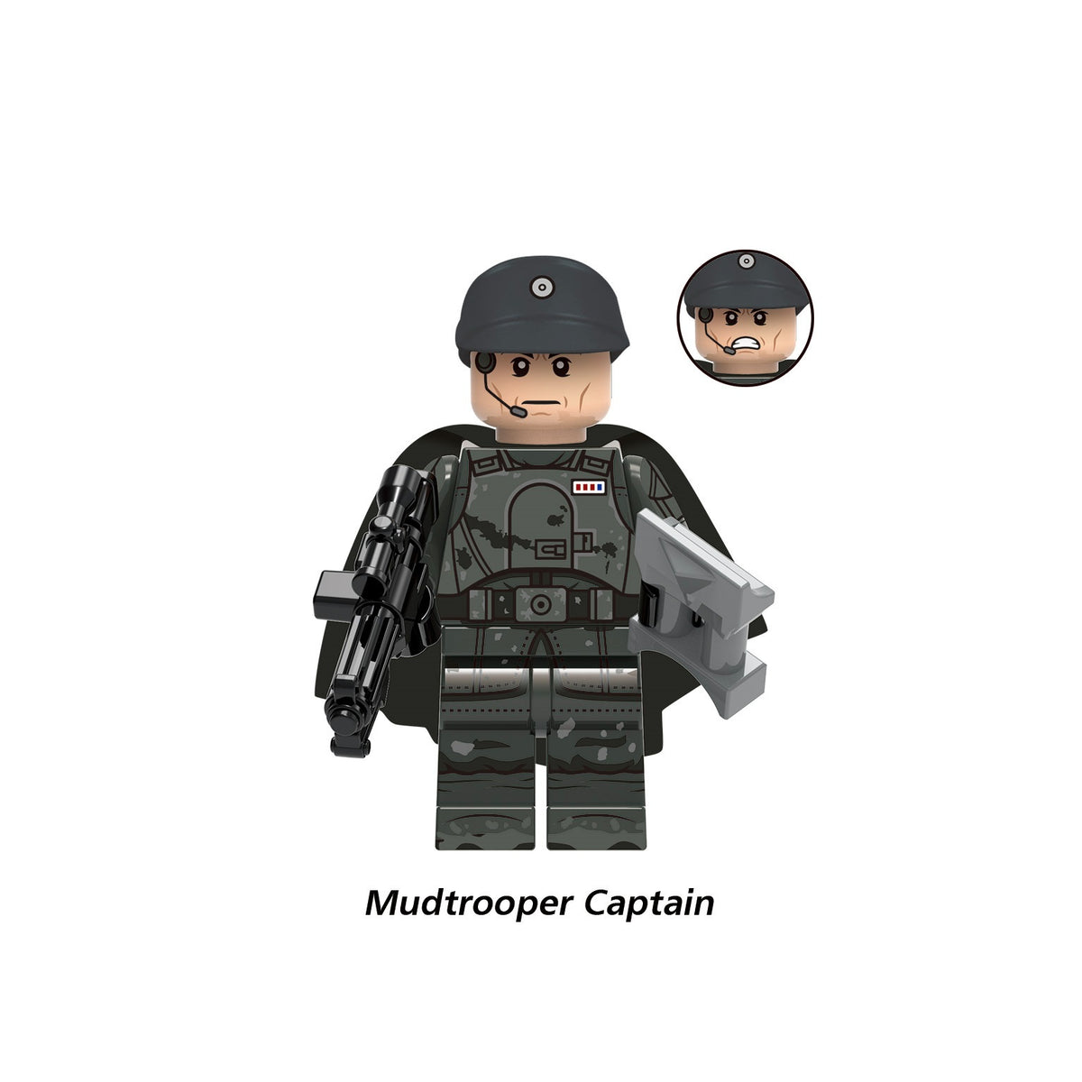 Star Wars Mudtrooper Captain Single Custom Minifigure XH0145