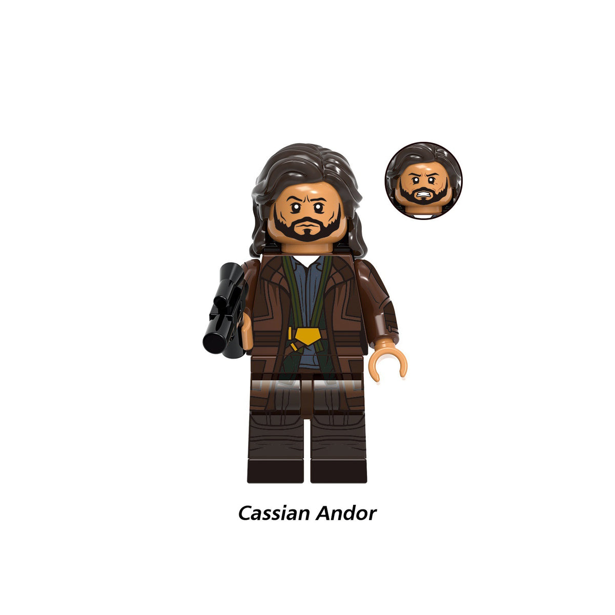 Star Wars Andor TV Series Cassian Andor Single Custom Minifigure XH0149